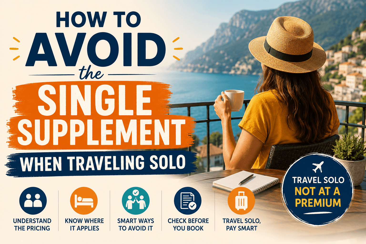 How to Avoid the Single Supplement When Traveling Solo