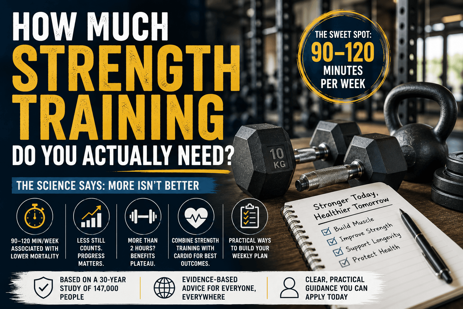 How Much Strength Training Do You Actually Need?